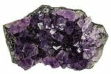 Dark Purple, Amethyst Crystal Cluster - Uruguay #122092-1